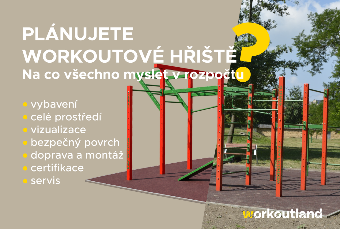 Plán workoutové hřiště Plán workoutové hřiště